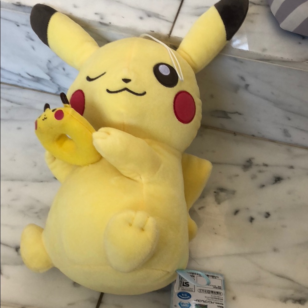 Pokémon Pikachu tea time plushie Japanese